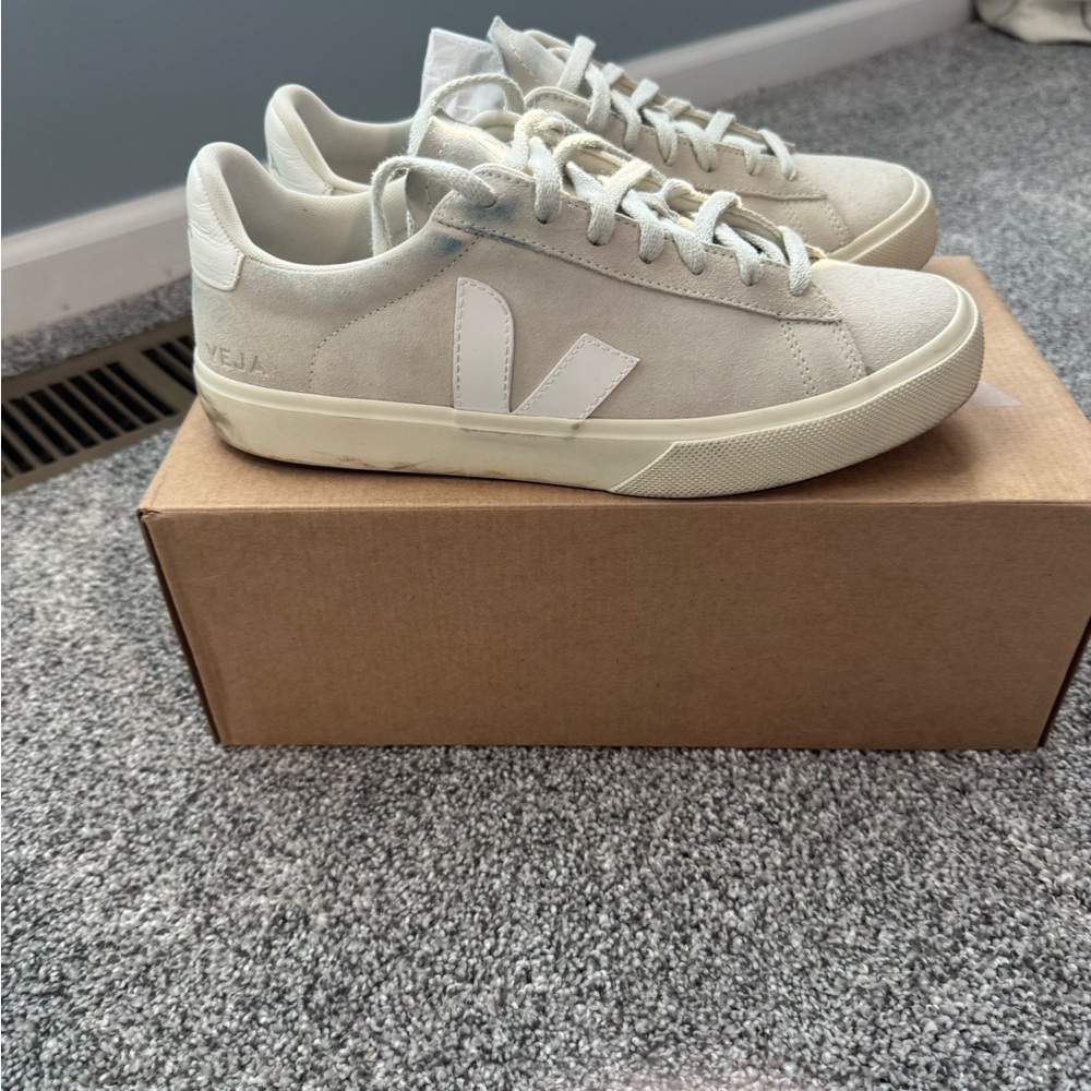 Veja Cream Sneakers